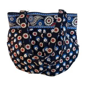Vera Bradley Morgan Shoulder handbag in Night Owl pattern
